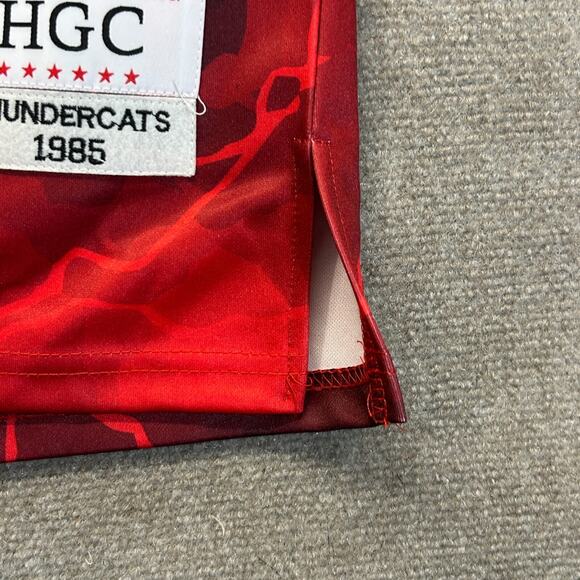 Thundercats Basketball Jersey Men's XL Red Lightning Headgear Classics NEW - Picture 5 of 13